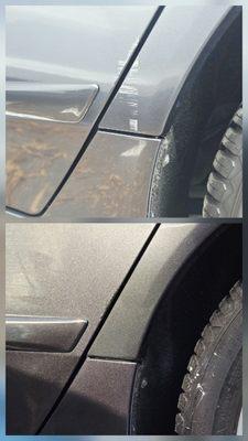 Minor Deep Scratch Repair on Acura TL