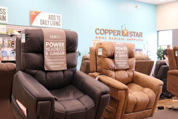 Lift Chairs are for anyone who struggles going from a standing to sitting position, but still deserves comfort at home.