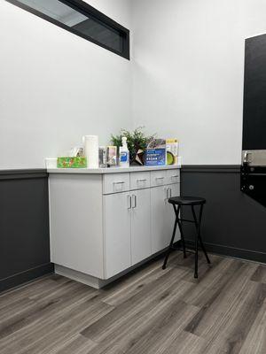 Very clean exam rooms