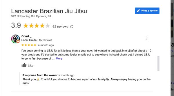Lancaster Brazilian Jiu Jitsu
