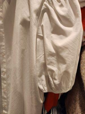 This is the 2nd time I picked this shirt up after sending it back the first time for being too wrinkled. Unbelievable.