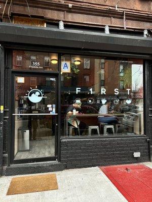 Facade of F1RST New Permanent Location