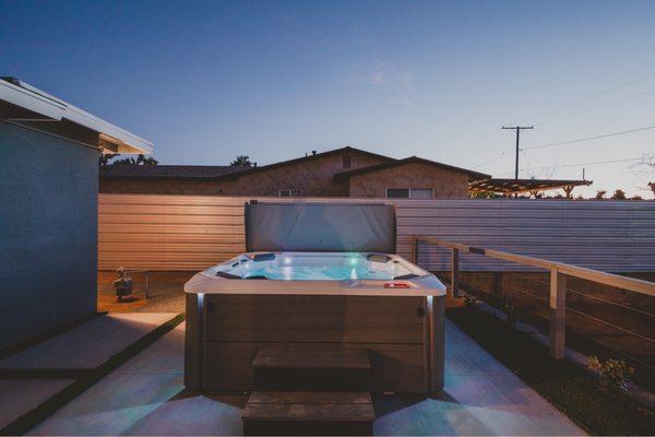 They keep our spa sparkly clean