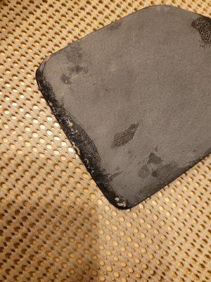 The cleanliness of the utensils when we arrived