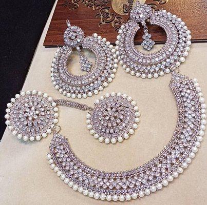 Matching costume jewelry