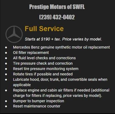 Prestige Motors of SWFL - Prestige Mercedes