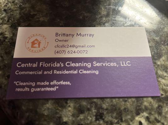 Central Florida’s Cleaning Services