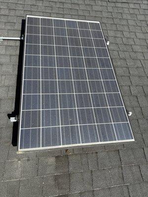 Solar cleaning - before cleaning losing $