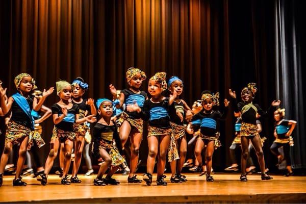 Some of the Kinderdance students