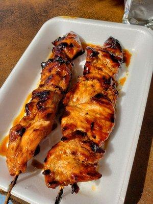 Pork and chicken bbq