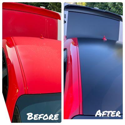 Challenger Hood, Roof, Trunk, and Spoiler wrap!