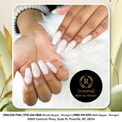 Spring's fresh start! This season, ditch the bulky and embrace the delicate white tip line. It's a modern take on a classic, adding a touch