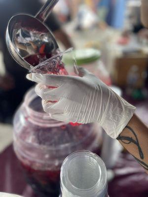 Love their fresh made Aguas Frescas. Horchata my favorite