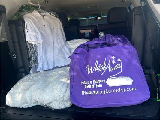 Another happy laundry less client.