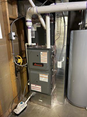 New furnace install