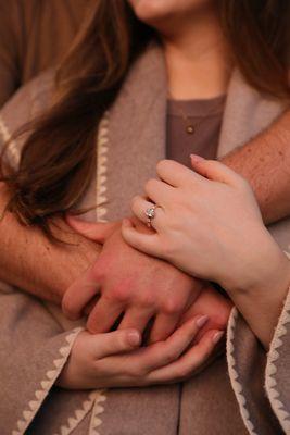 Photo of ring made by Barbara Bowman