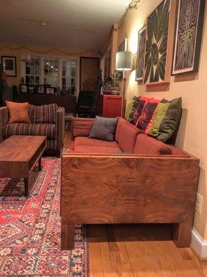 Phil does beautiful work. Timely pick up and drop off and knowledgeable furniture repair.