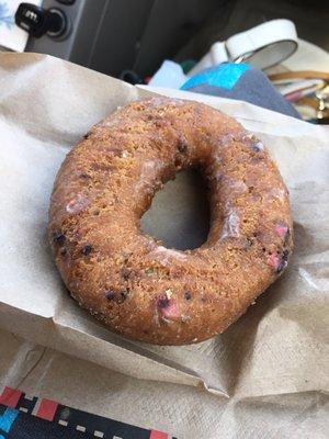 Blueberry cake donut is SO good