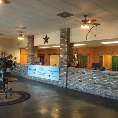 Front Desk and Lobby