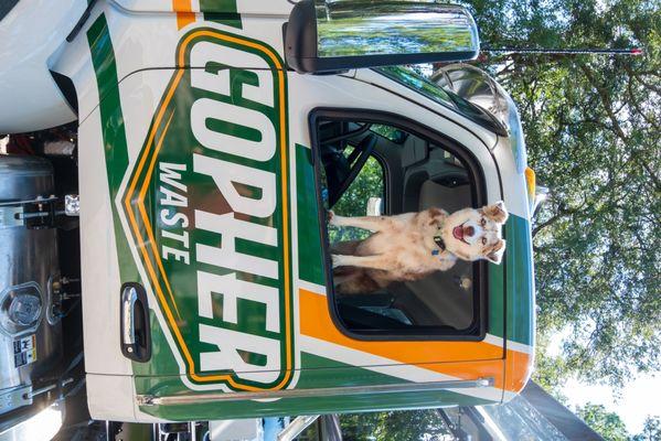 One of our company trucks...