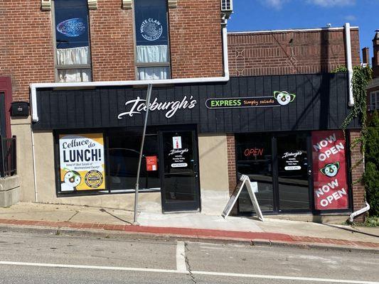 Home of the create your own salad.