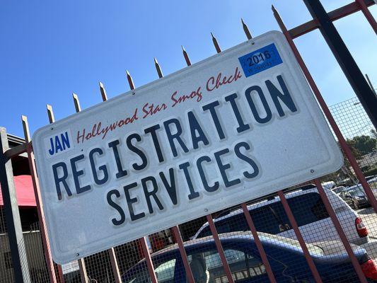 DMV registration services. Avoid the long lines, get your renewal tags here. We do title transfers too.