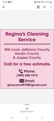 Regina's House Cleaning Service