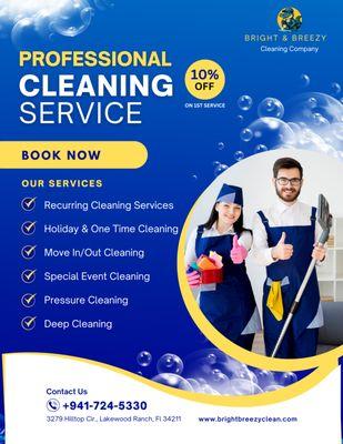 Bright & Breezy Cleaning Company