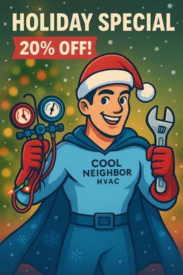 Feel warm during holidays!