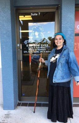 First Customer Leaves with a Great Big Smile! @ The Key West Plaza!