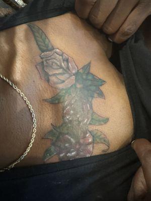 Shout out to Vern at Triple Threat for doing this AMAZING cover up! Vern was very personable, professional, and has legitimate talent‼