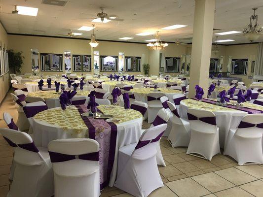 Sitting 250-300 people.