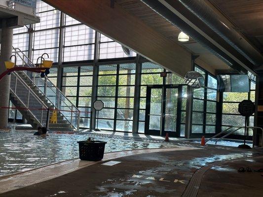 Hot tub  on the right