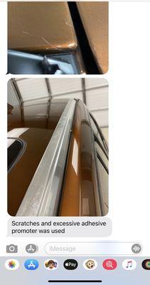 More pics of vinyl removal.