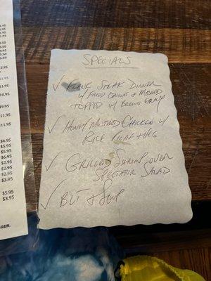 Greasy menu, good thing bad thing ? We shall see.