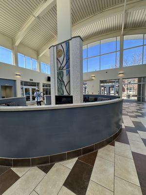 This is in the middle of the student union.