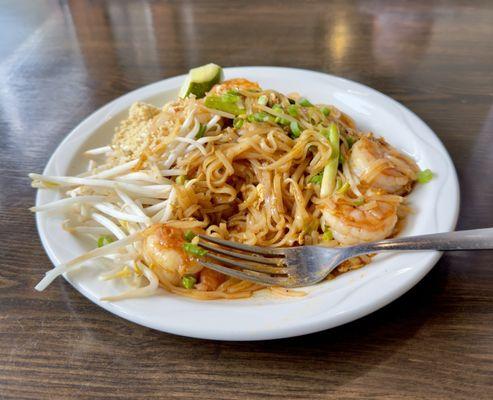 Pad Thai with Shrimp