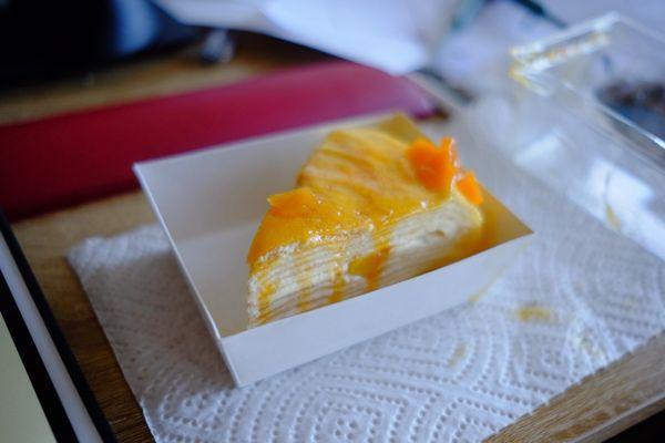 Mango Crepe cake