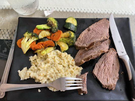 Early bird special: tri-tip