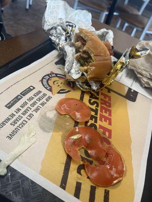 BLT Hand-Breaded Chicken Sandwich