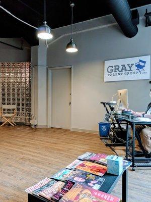 Gray: Reception Area
