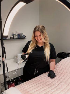 Aimee, The business owner