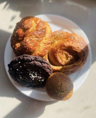 Sparrow Bakery goods are sold here