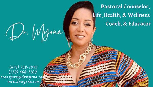 Pastoral Counselor, Life, Health, & Wellness Coach, and Educator