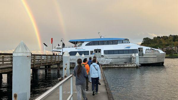 All aboard the Doc Maynard