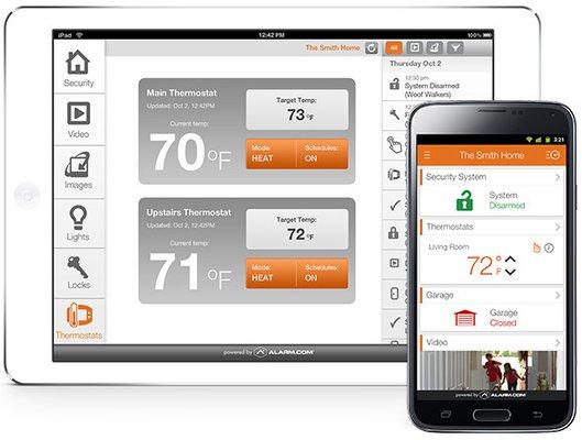 Proud provider of Alarm.com products