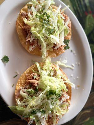 Chicken tostadas
