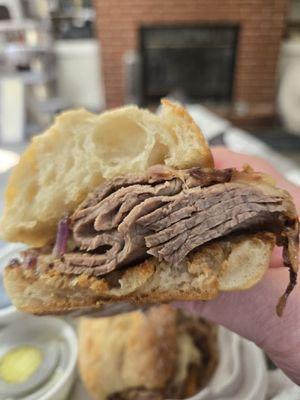 Friday special. Roast beef with au jus