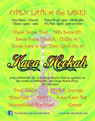 YES! We are "THE ONLY SPOT" open after the bars close on weekends. HOLLA!