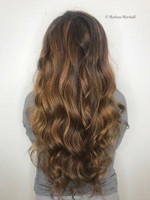 Soft balayage